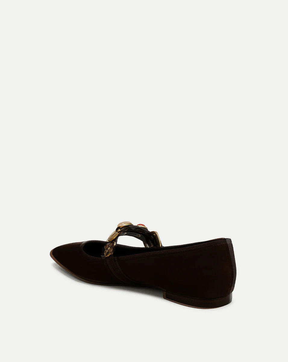 Selene Embellished Flat