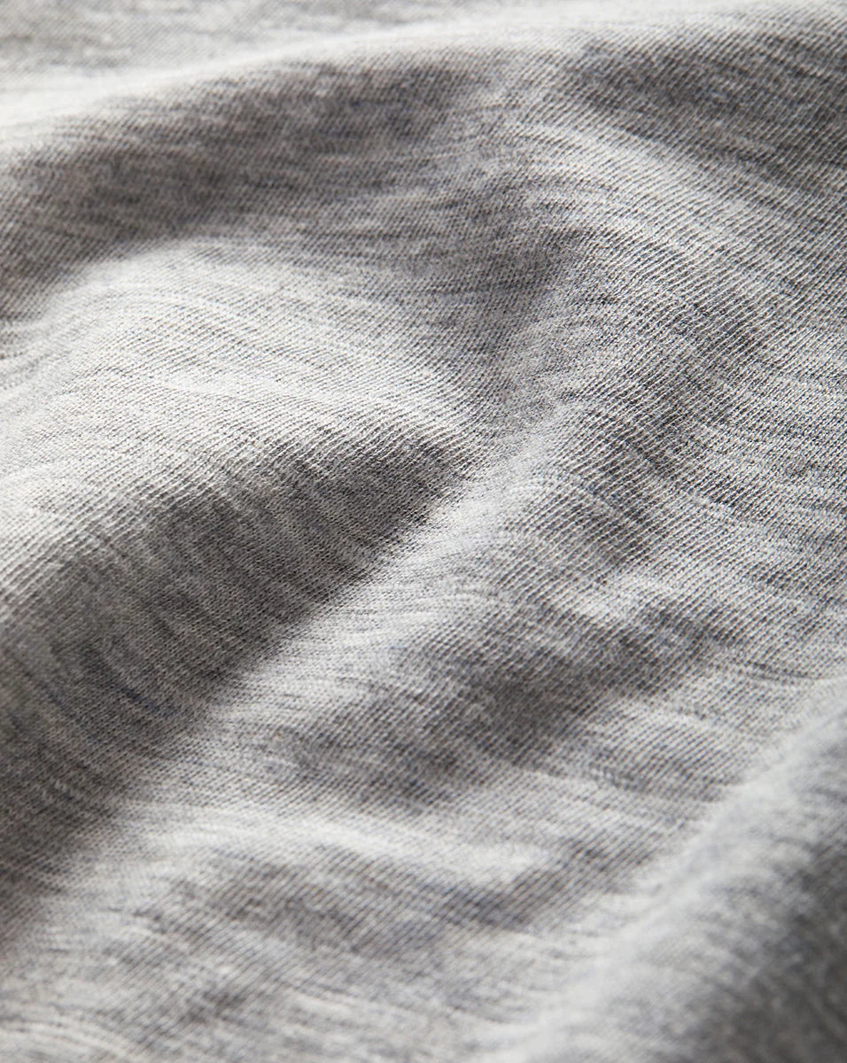 Waldorf Ruched-Sleeve Slub T-Shirt