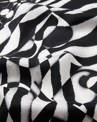 Abstract Bandana Silk Scarf