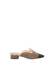 Cecile Shearling Mule