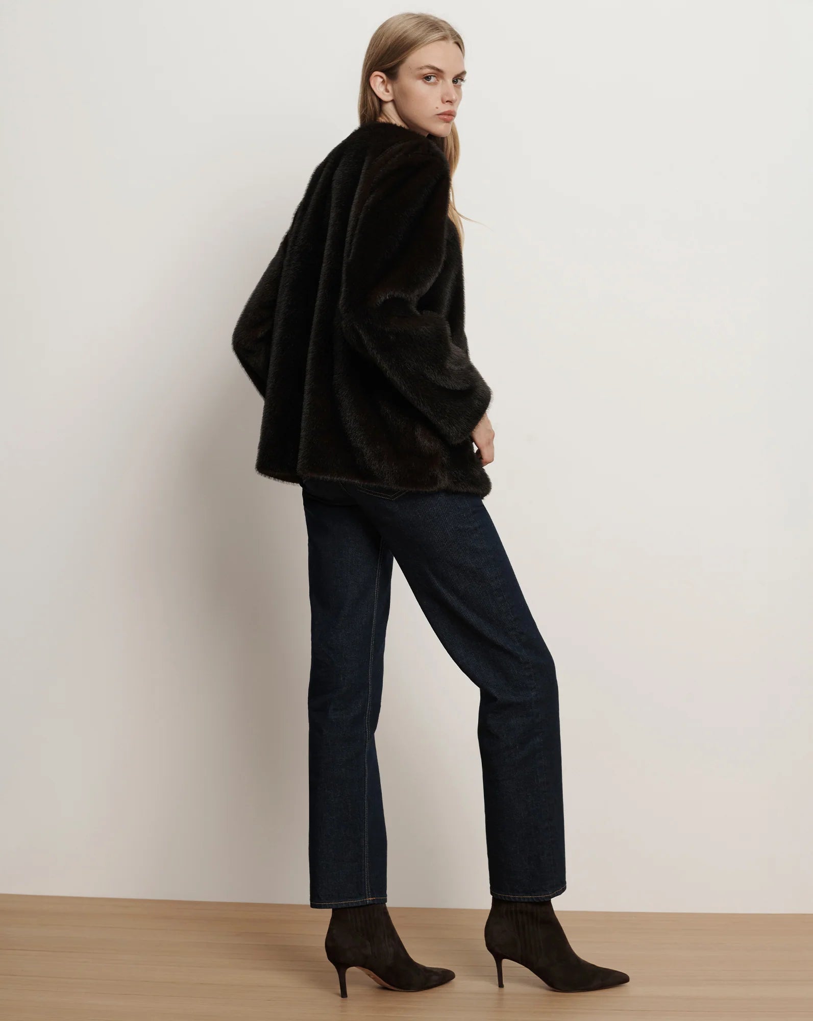 Griselda Faux Fur Coat
