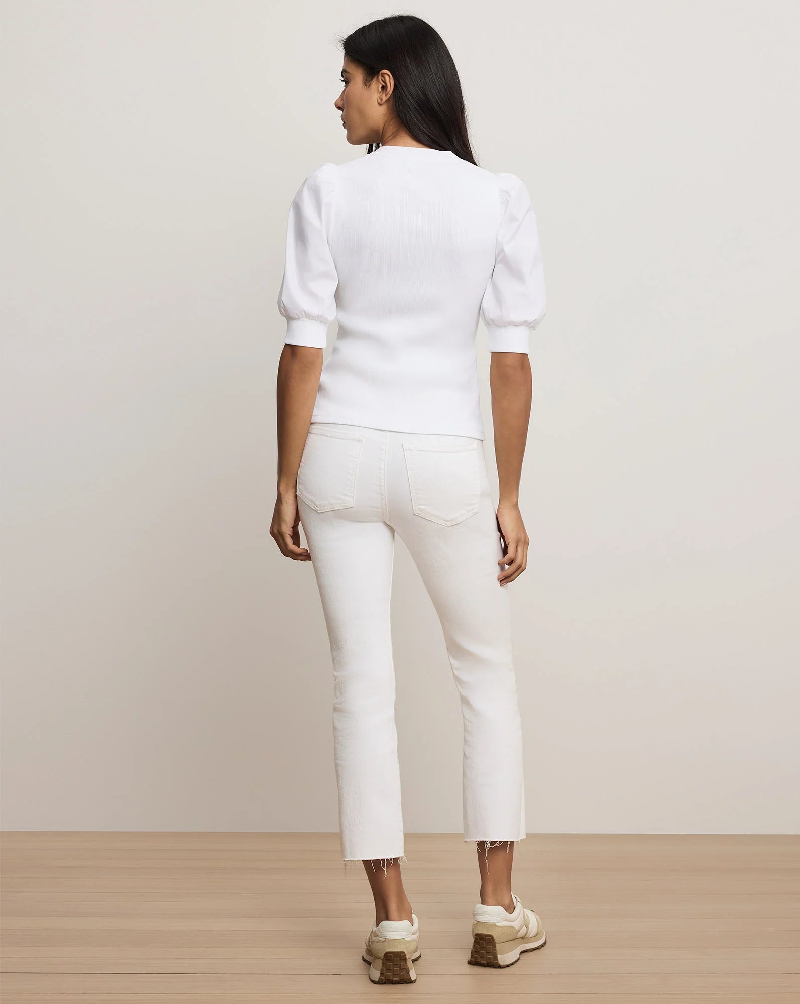 Coralee Puff-Sleeve Top