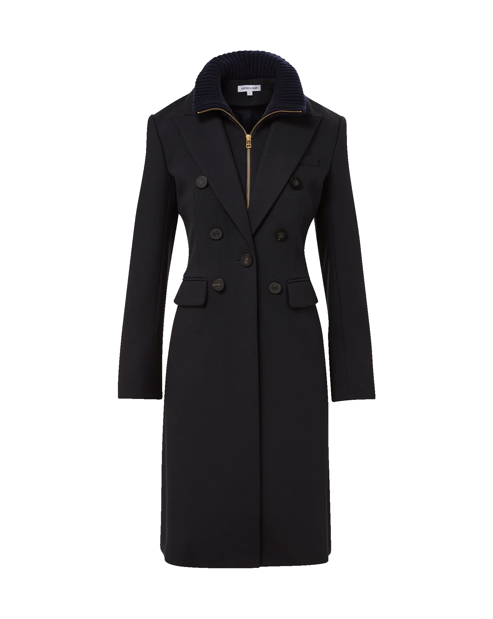 Stryder Double-Breasted Dickey Coat