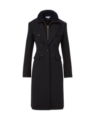Stryder Double-Breasted Dickey Coat