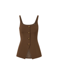 Liana Button-Up Vest