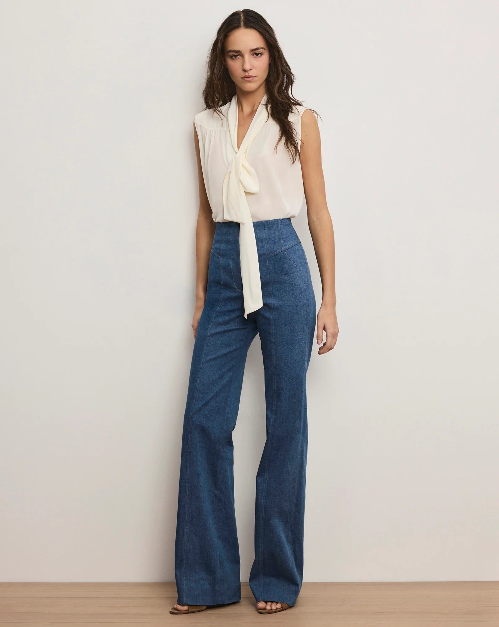 Magnolia Tie-Neck Blouse