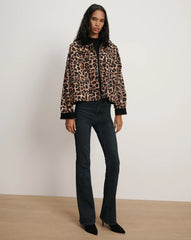 Arlo Leopard Chore Jacket