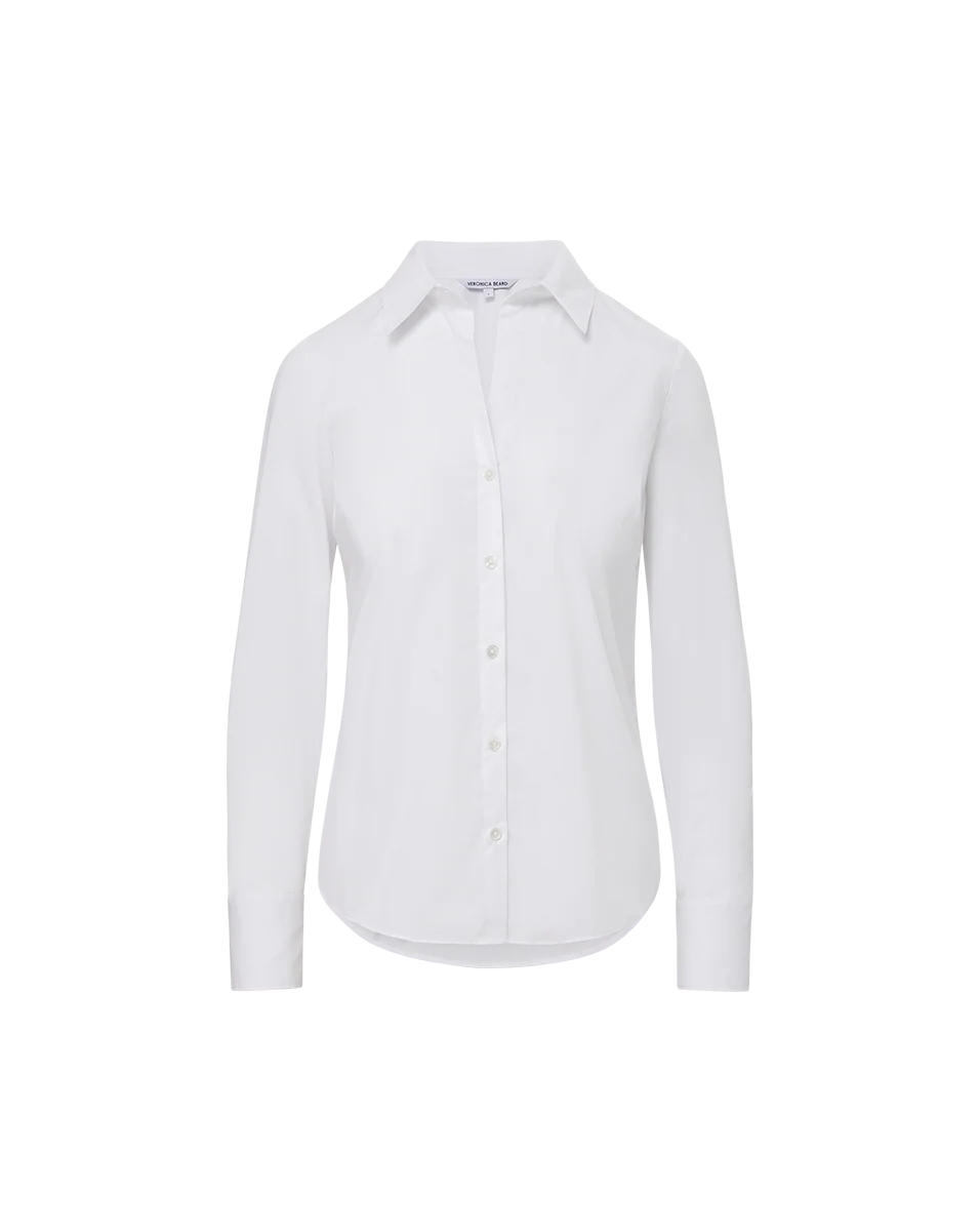 Amelia Cotton Button-Down Shirt