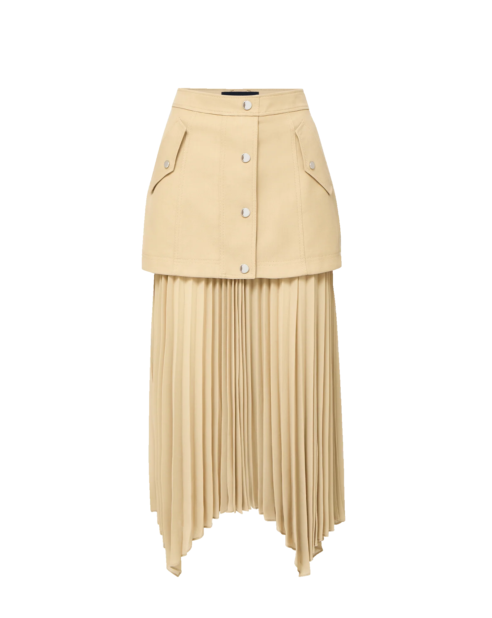 Patricka Layered Midi Skirt