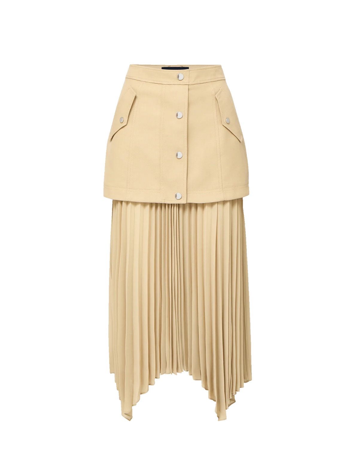 Patricka Layered Midi Skirt