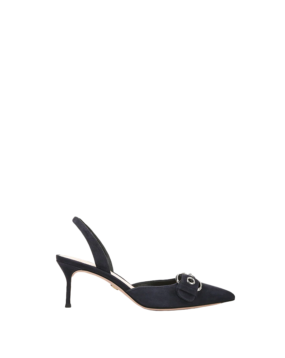 Roxy Suede Slingback Pump