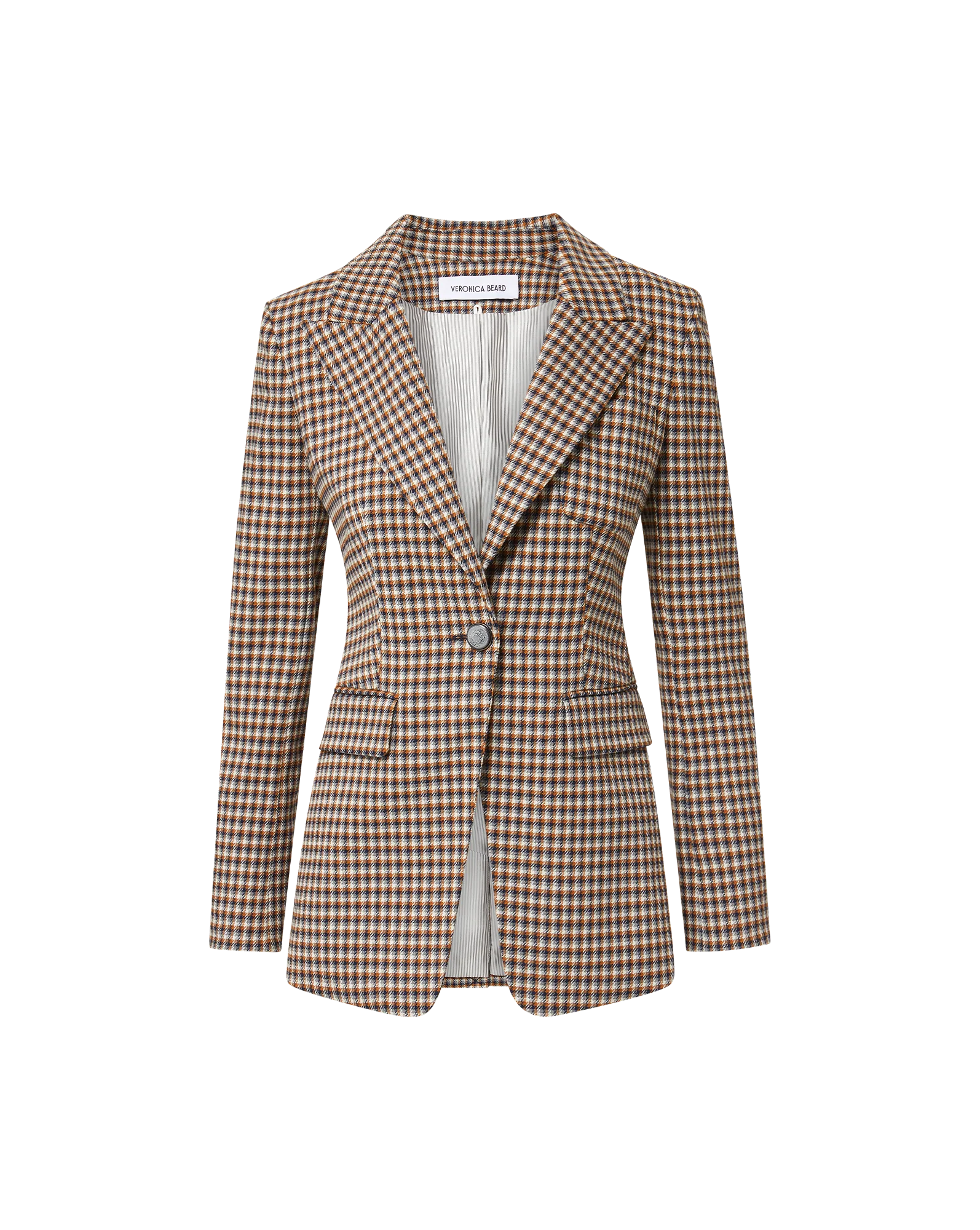 Livvy Houndstooth Dickey Jacket