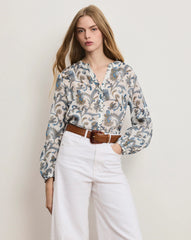 Soleil Paisley Blouse