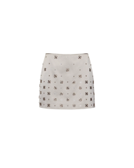 Olenna Embellished Mini Skirt