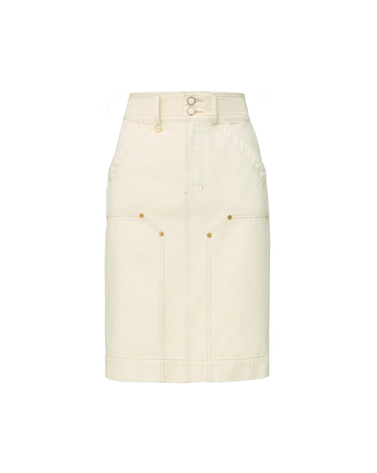 Rian Denim Midi Skirt
