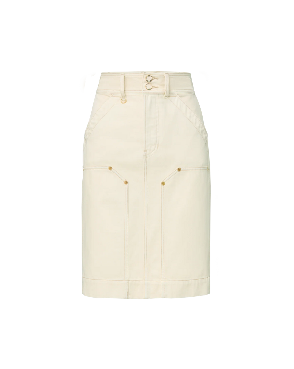 Rian Denim Midi Skirt
