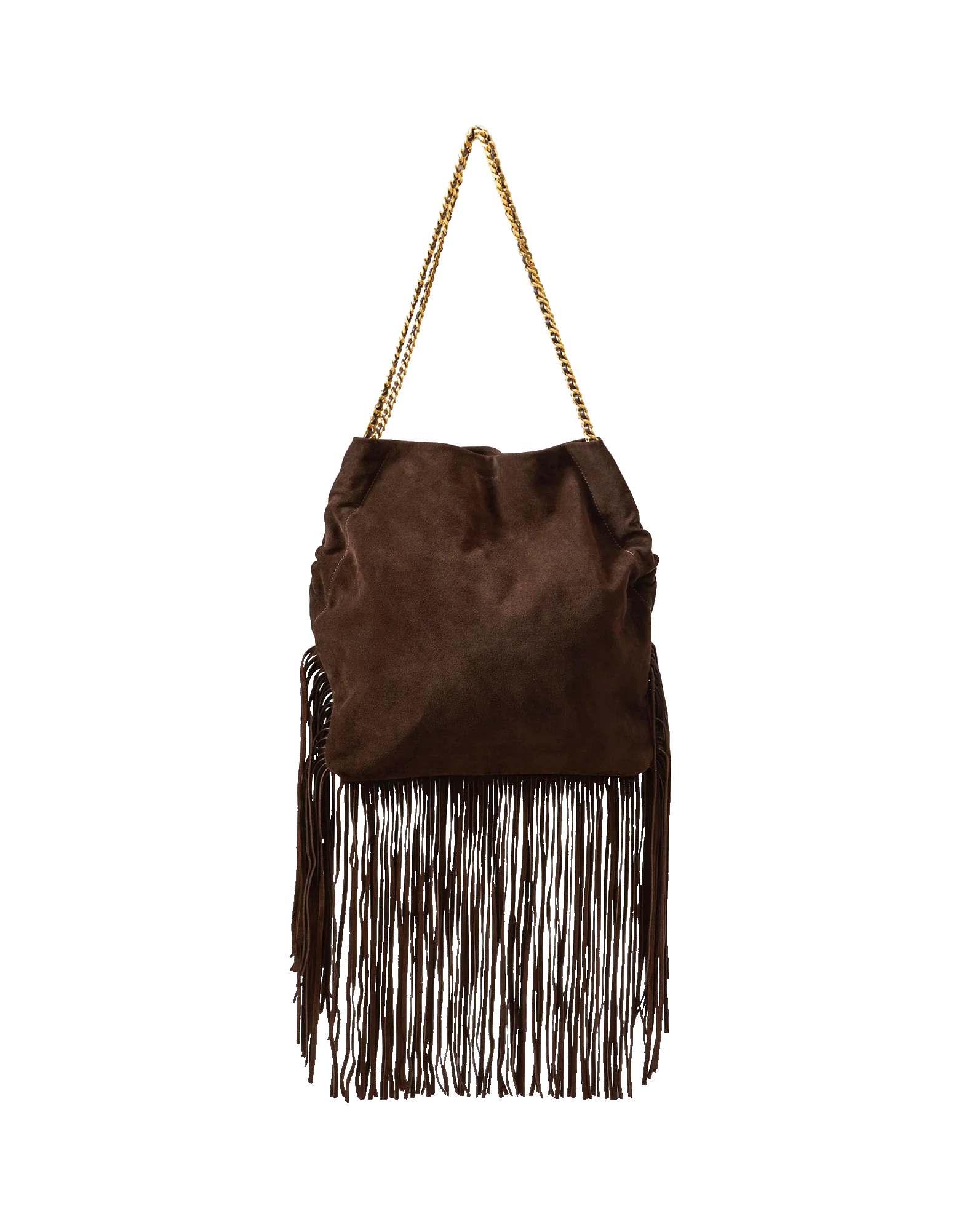 Large Fringe Veronica Beard Slouch Bag