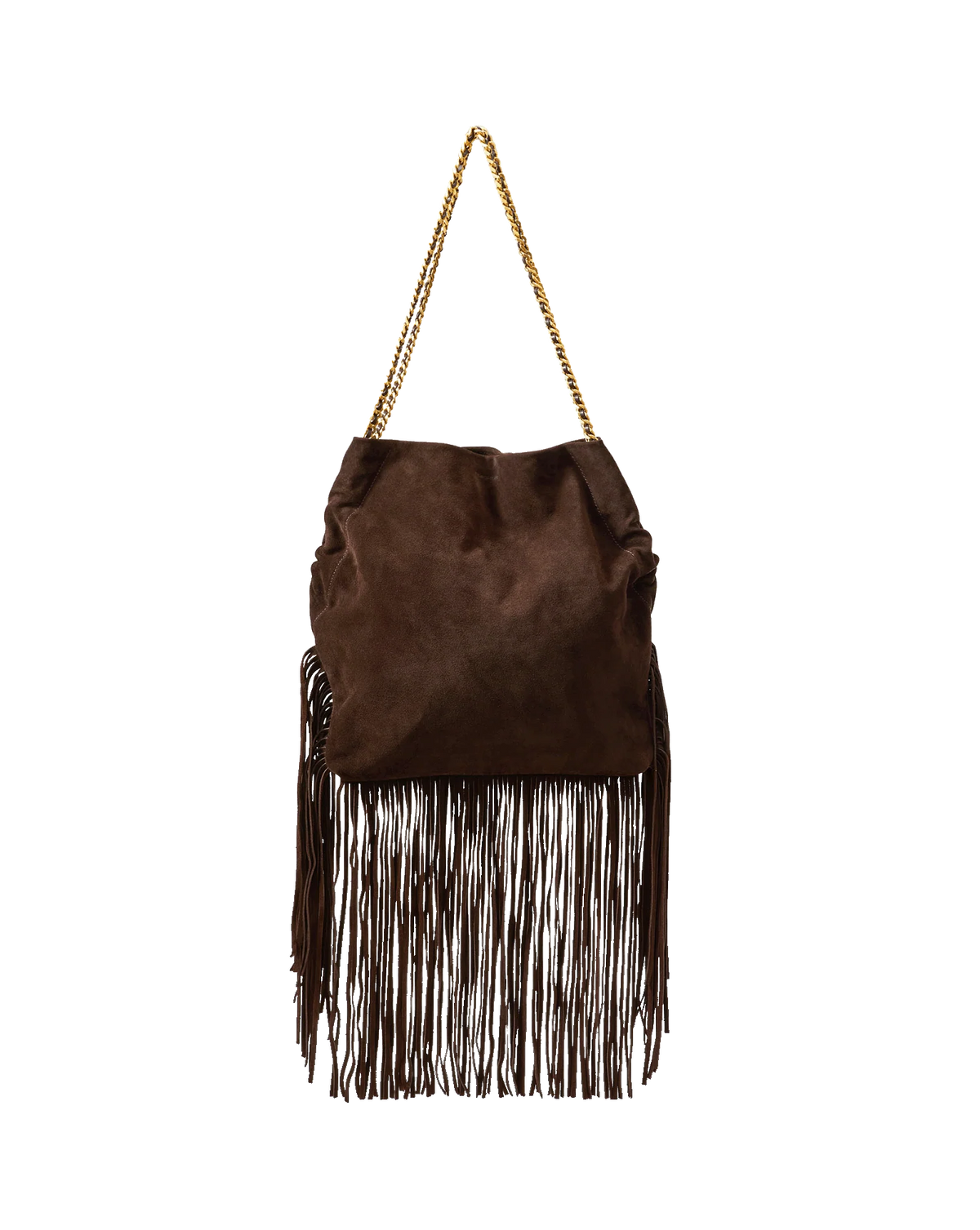 Large Fringe Veronica Beard Slouch Bag