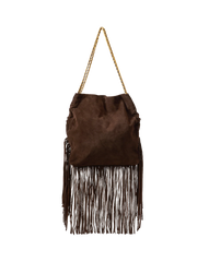 Large Fringe Veronica Beard Slouch Bag