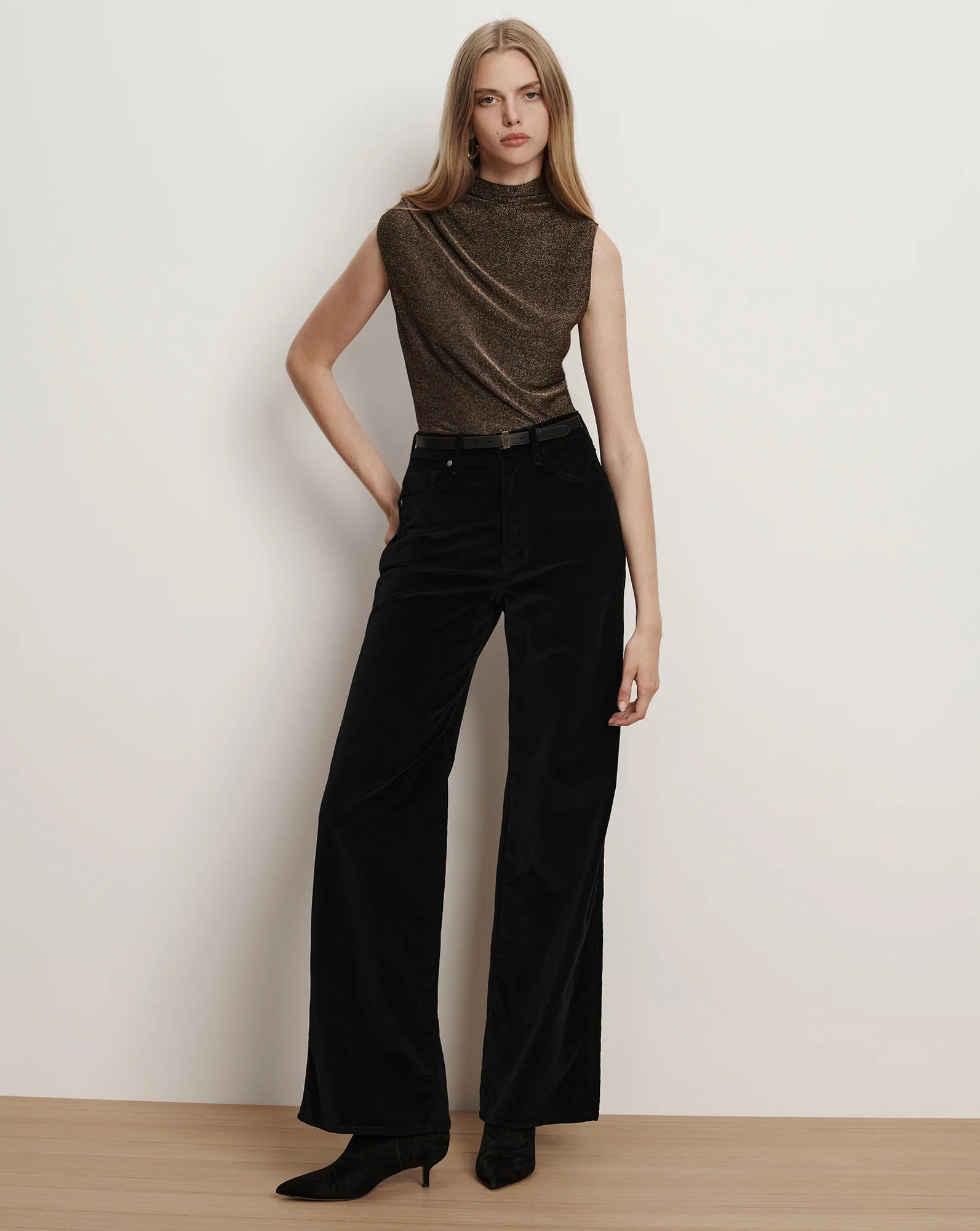 Mylie Mock-Neck Tank Top