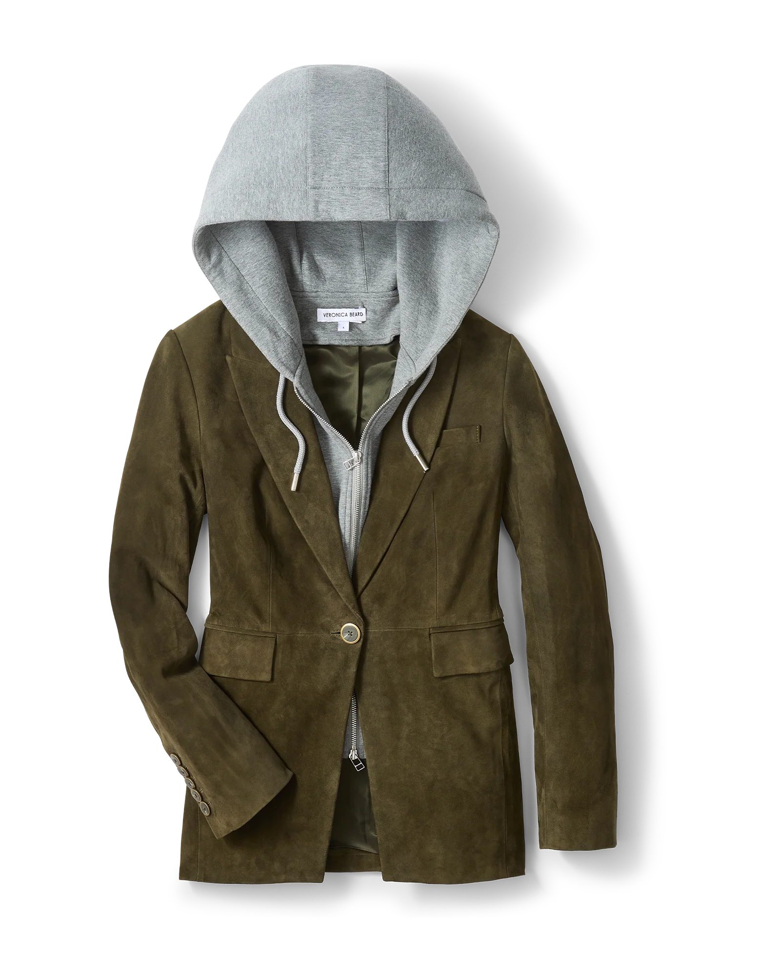 Duane Suede Dickey Jacket