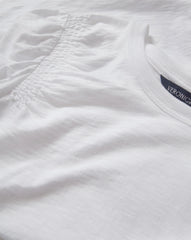 Bouvet Smocked-Shoulder T-Shirt