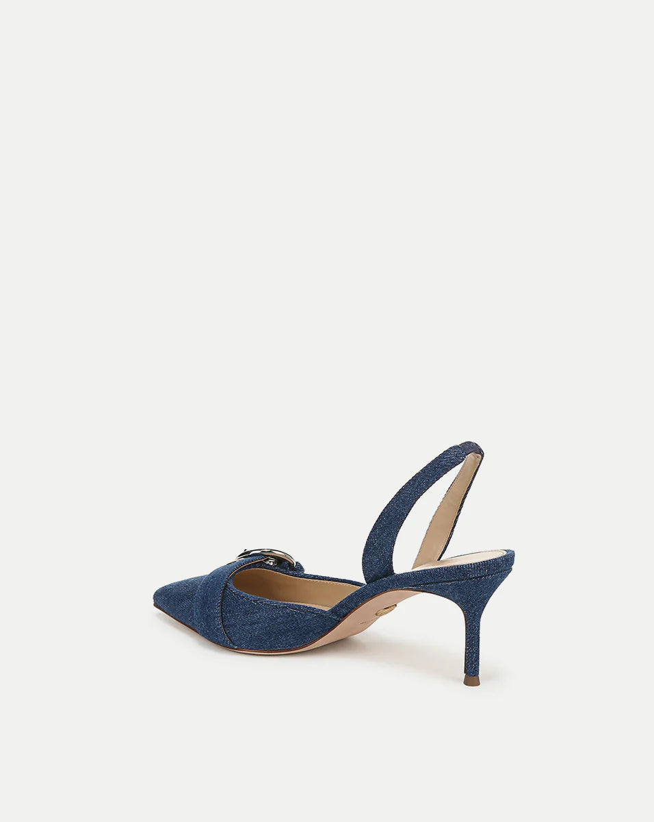 Roxy Denim Slingback Pump