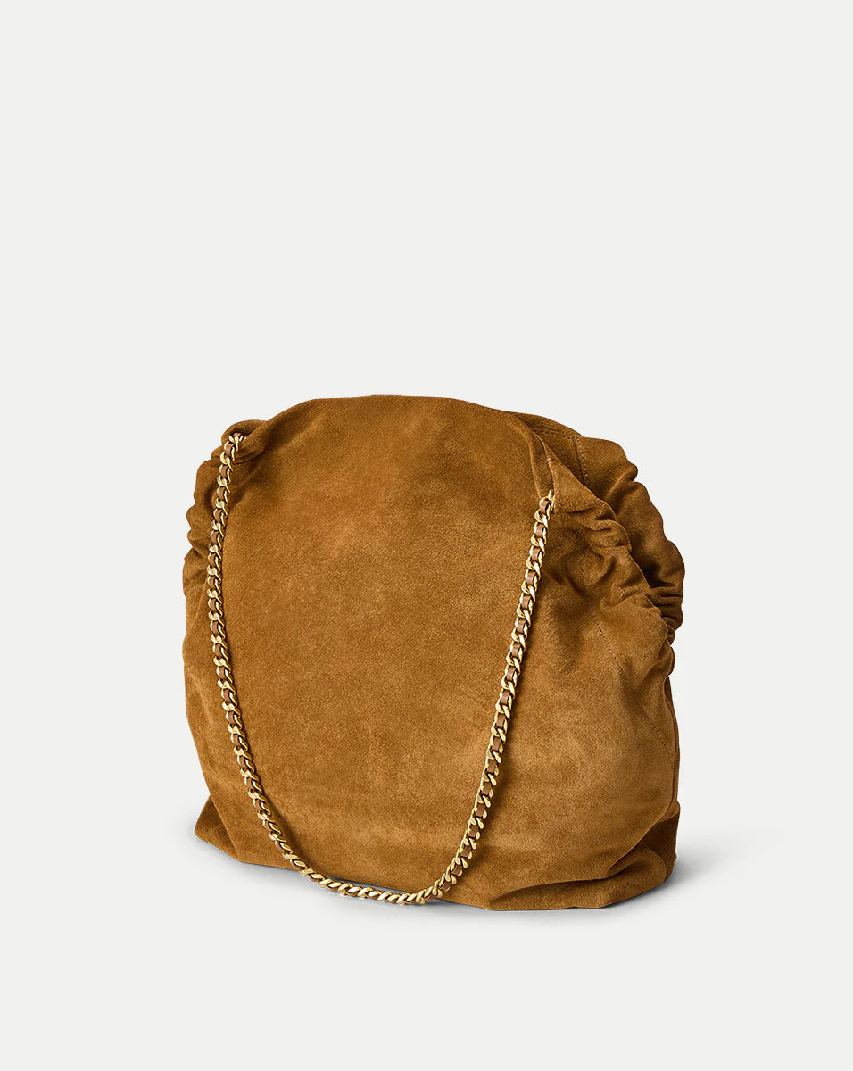 Veronica Beard Suede Slouch Bag
