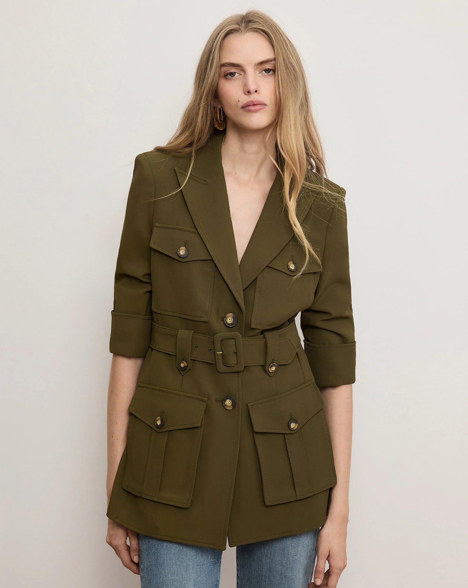 Jones Belted Dickey Jacket