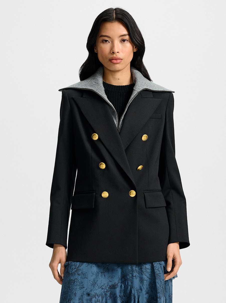 Rhys Wool Dickey Jacket