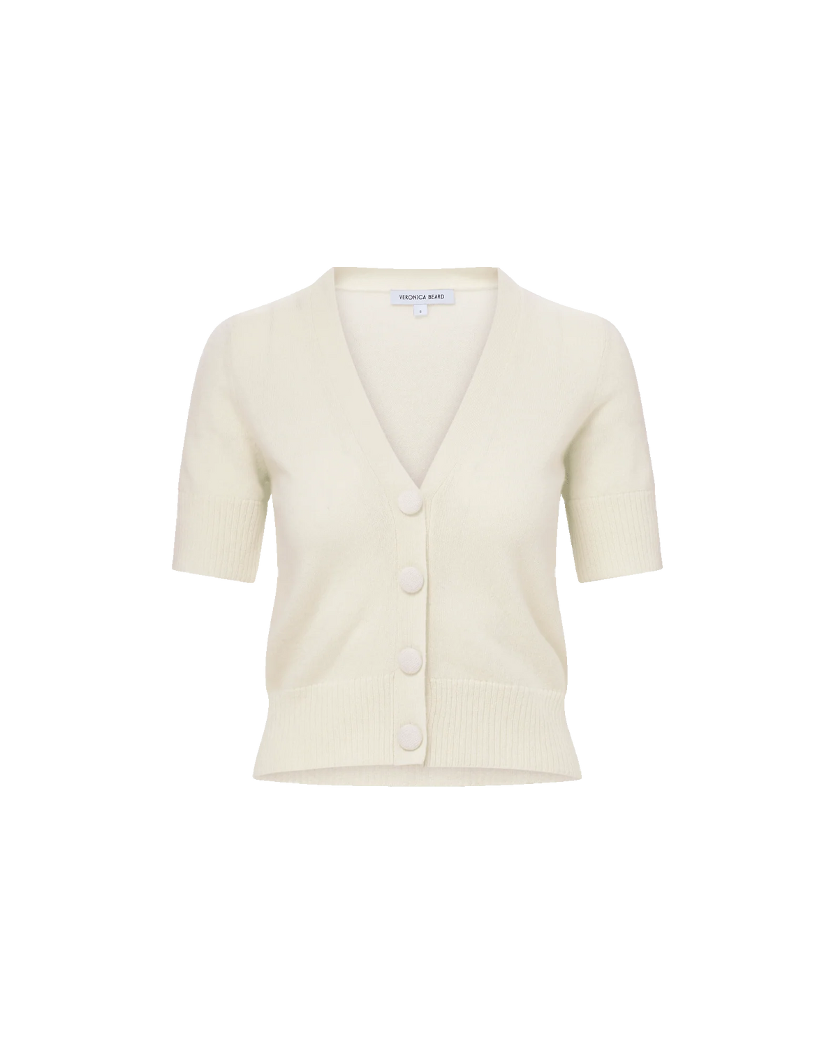 Solene Short Sleeve Cashmere Cardigan