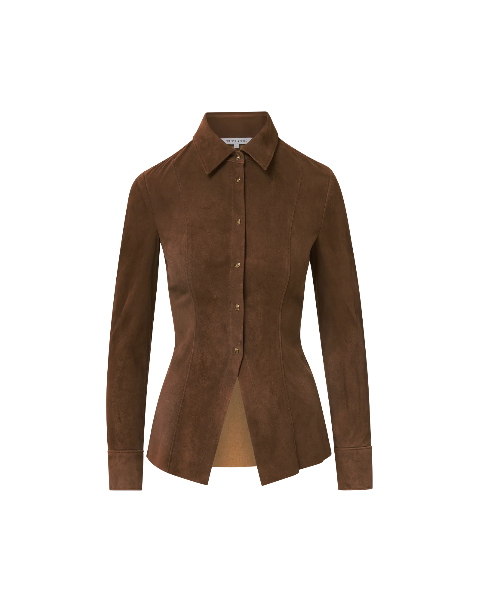 Wittaker Suede Button-Down Shirt