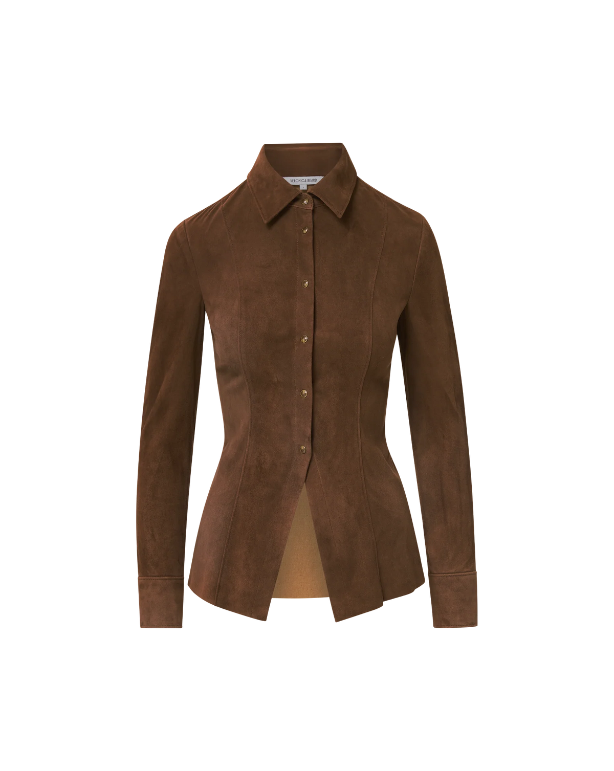 Wittaker Suede Button-Down Shirt