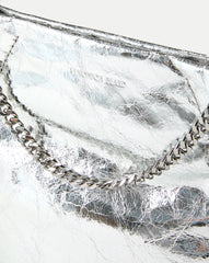 Small Veronica Beard Metallic Slouch Bag