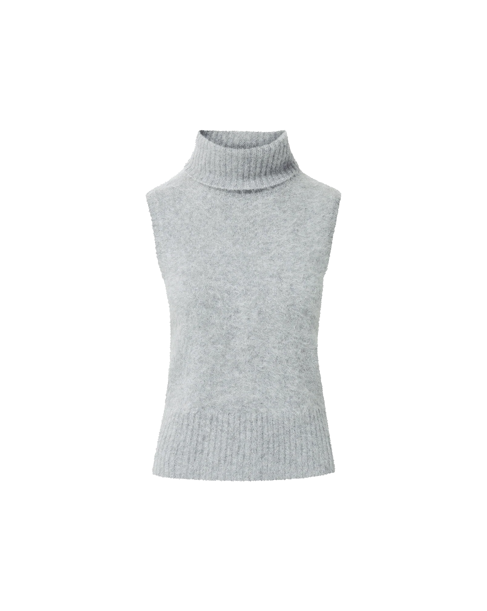 Mazzy Brushed Cashmere Sleeveless Sweater