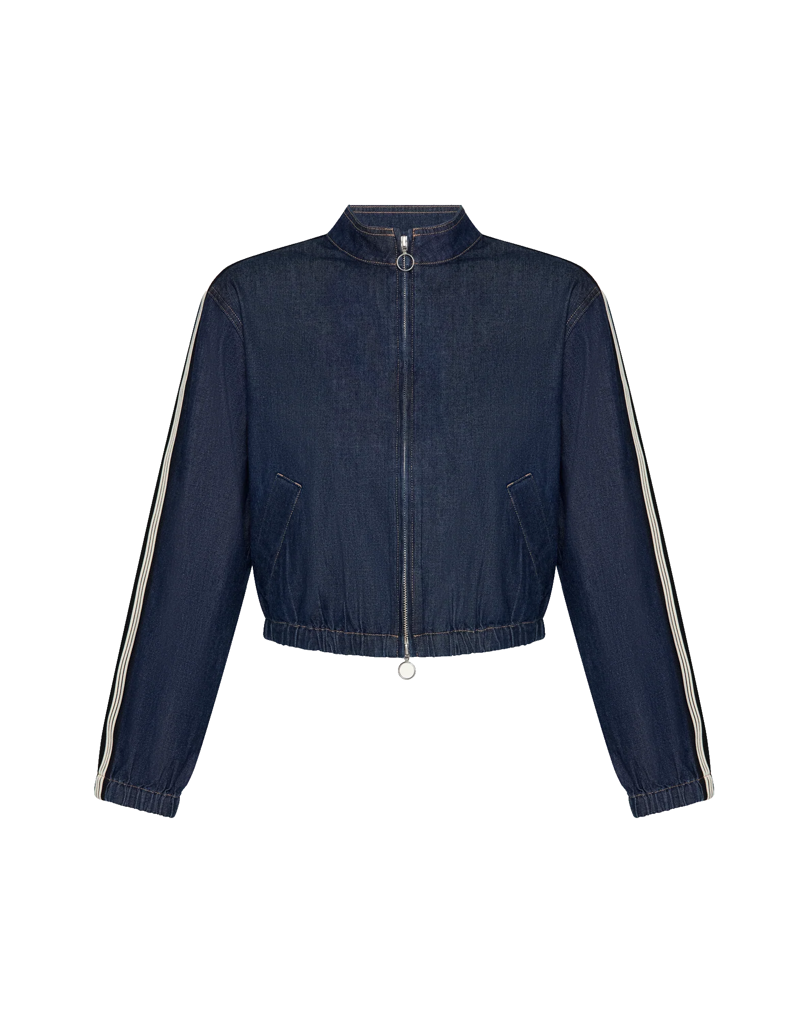 Gigi Denim Track Jacket