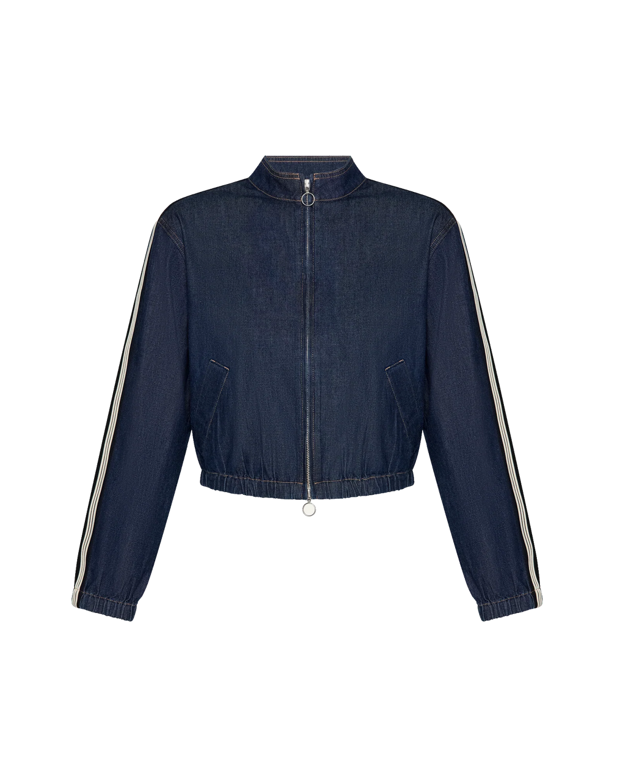 Gigi Denim Track Jacket