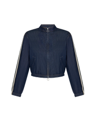 Gigi Denim Track Jacket