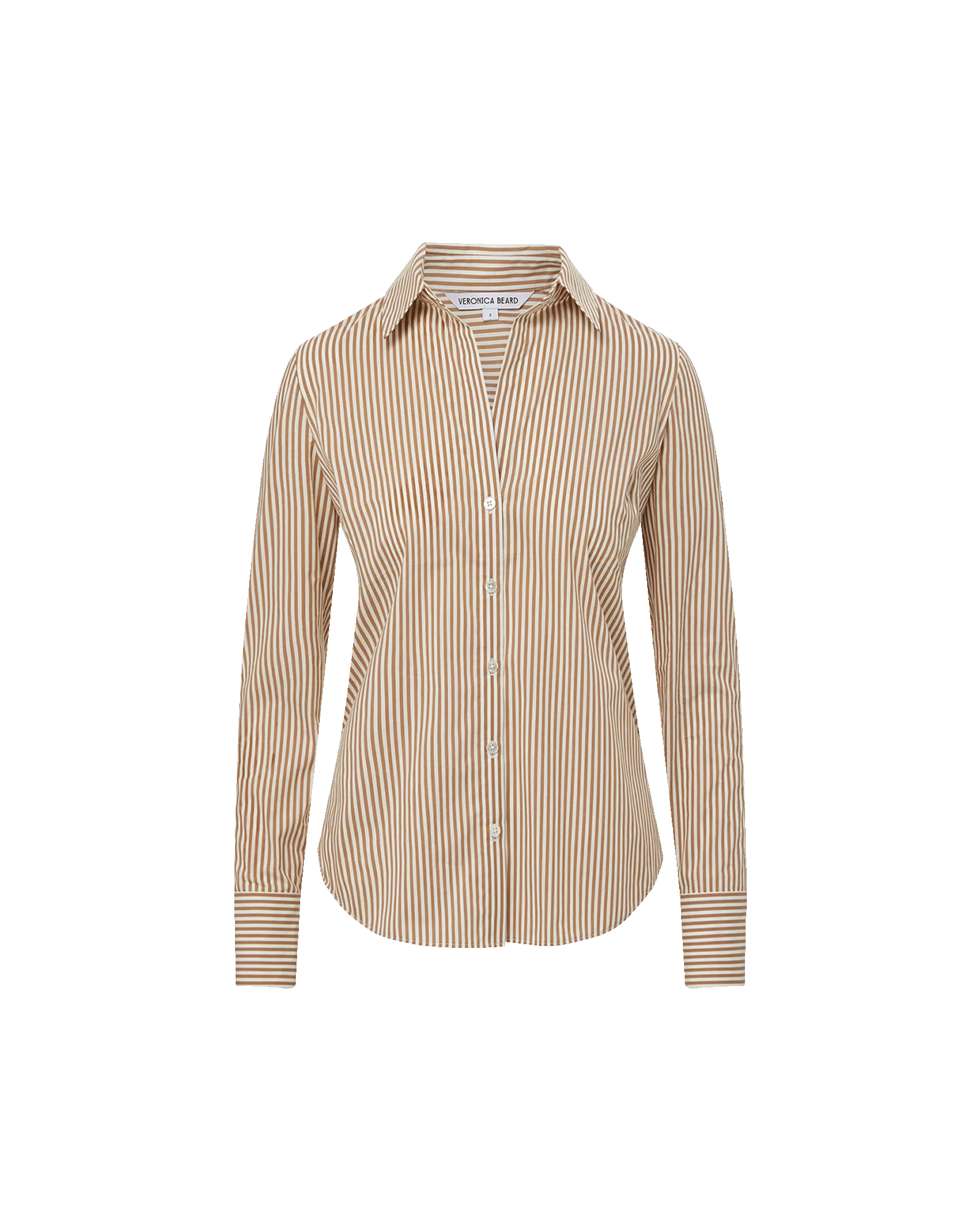 Amelia Striped Button-Down Shirt