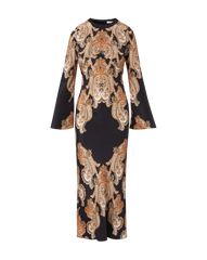 Lupita Paisley Maxi Dress
