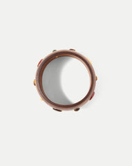 Wood Embellished Bangle