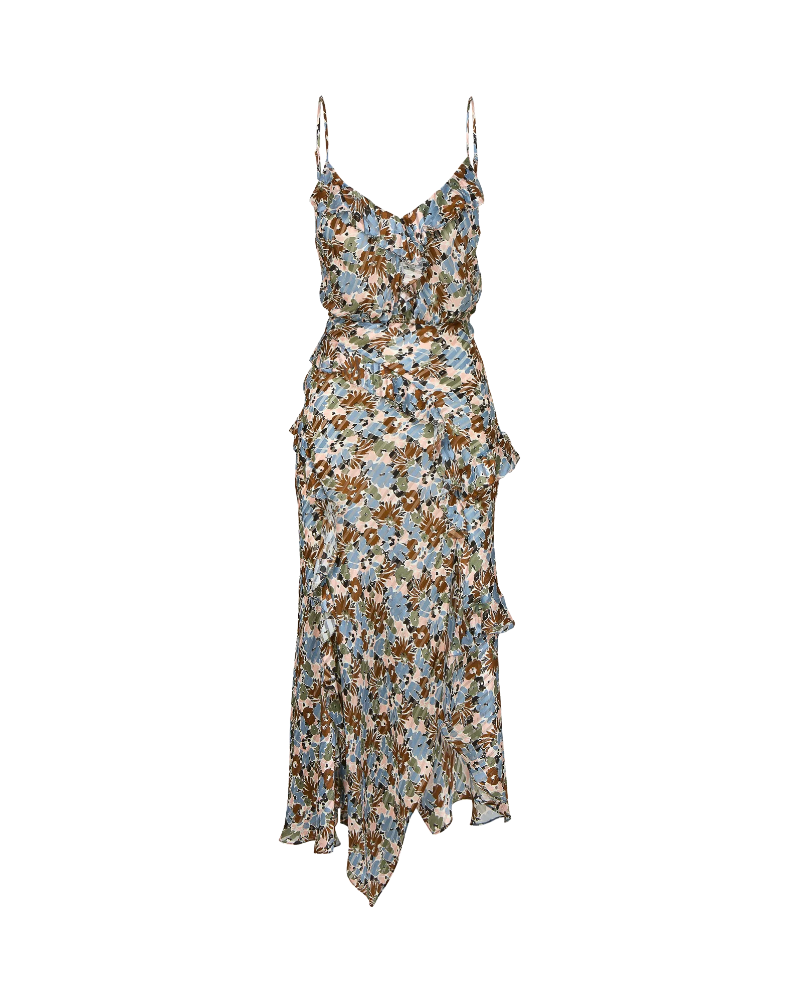 Avenel Silk Midi Dress