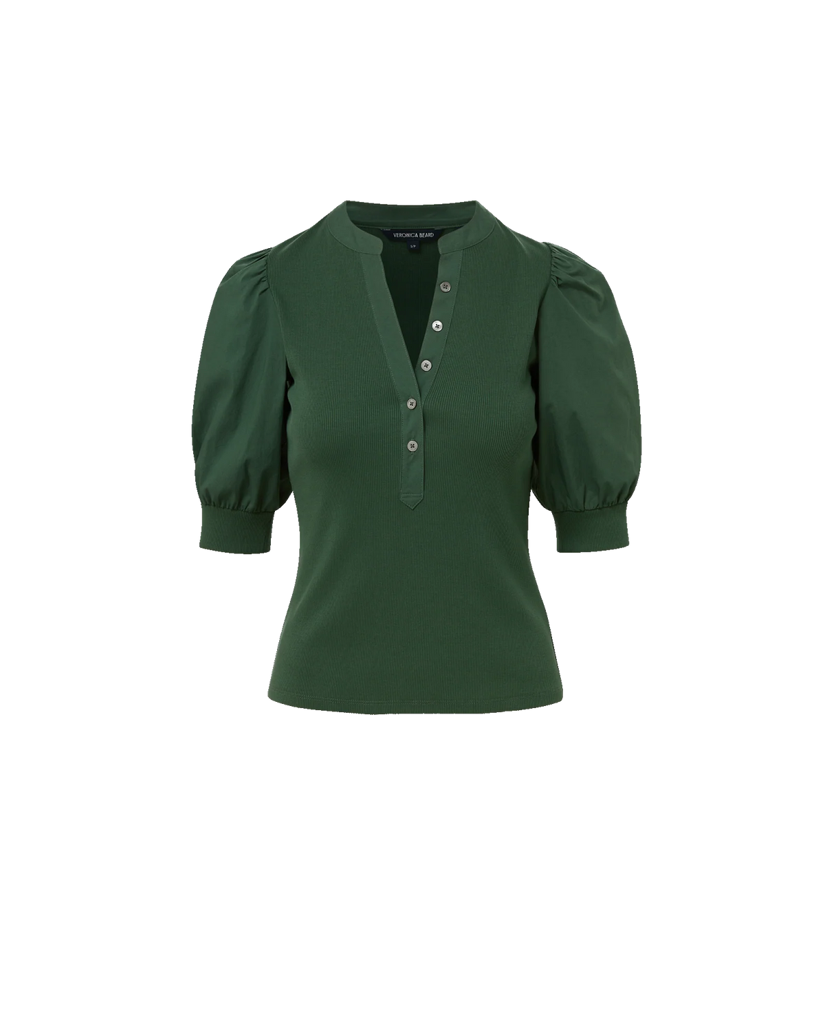 Coralee Puff-Sleeve Top