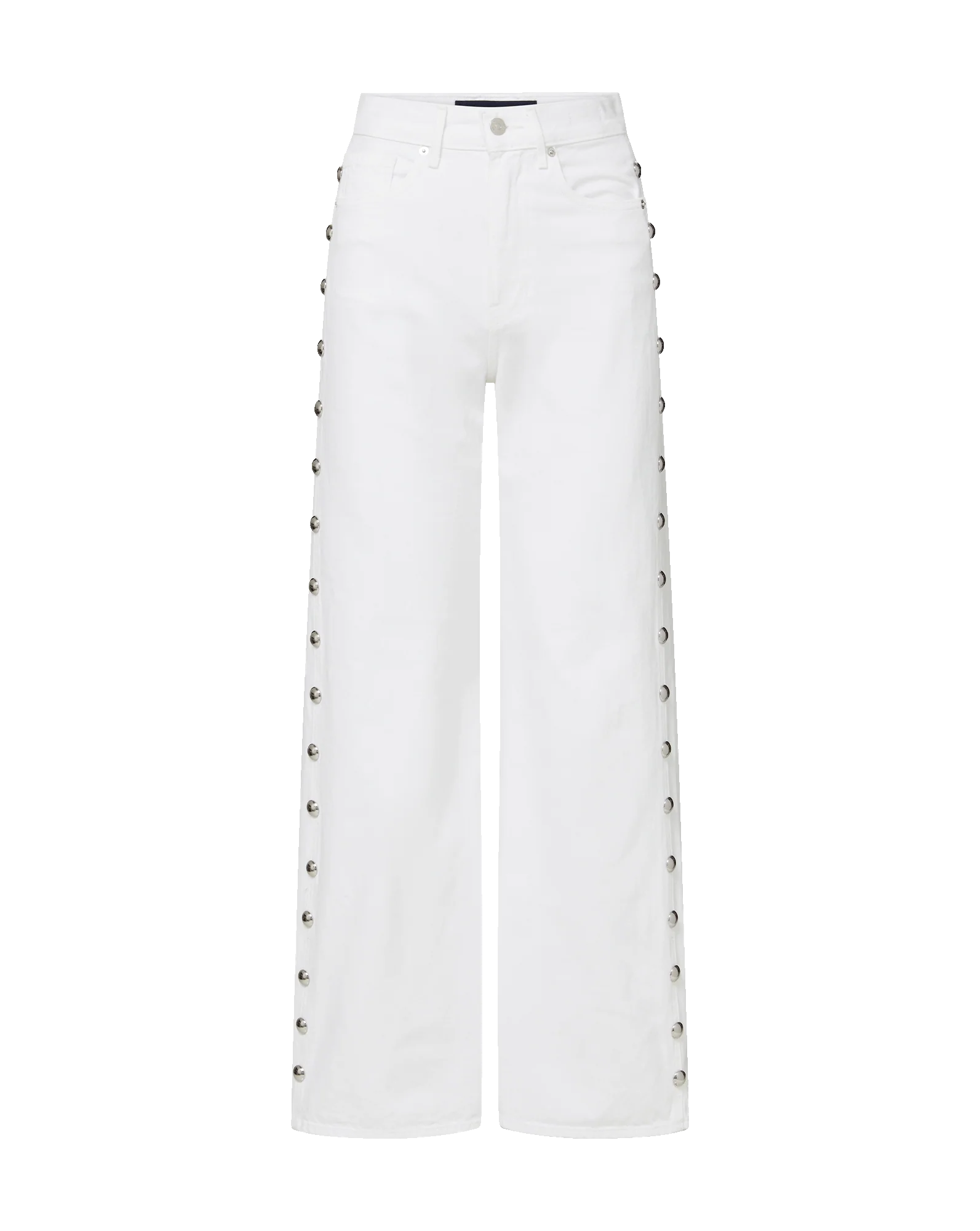 Taylor Studded Wide-Leg Jean