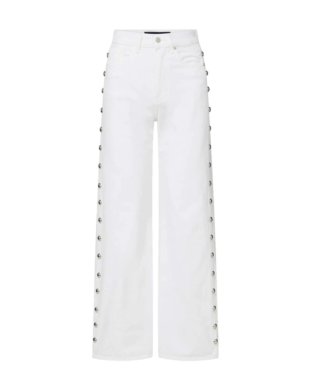 Taylor Studded Wide-Leg Jean