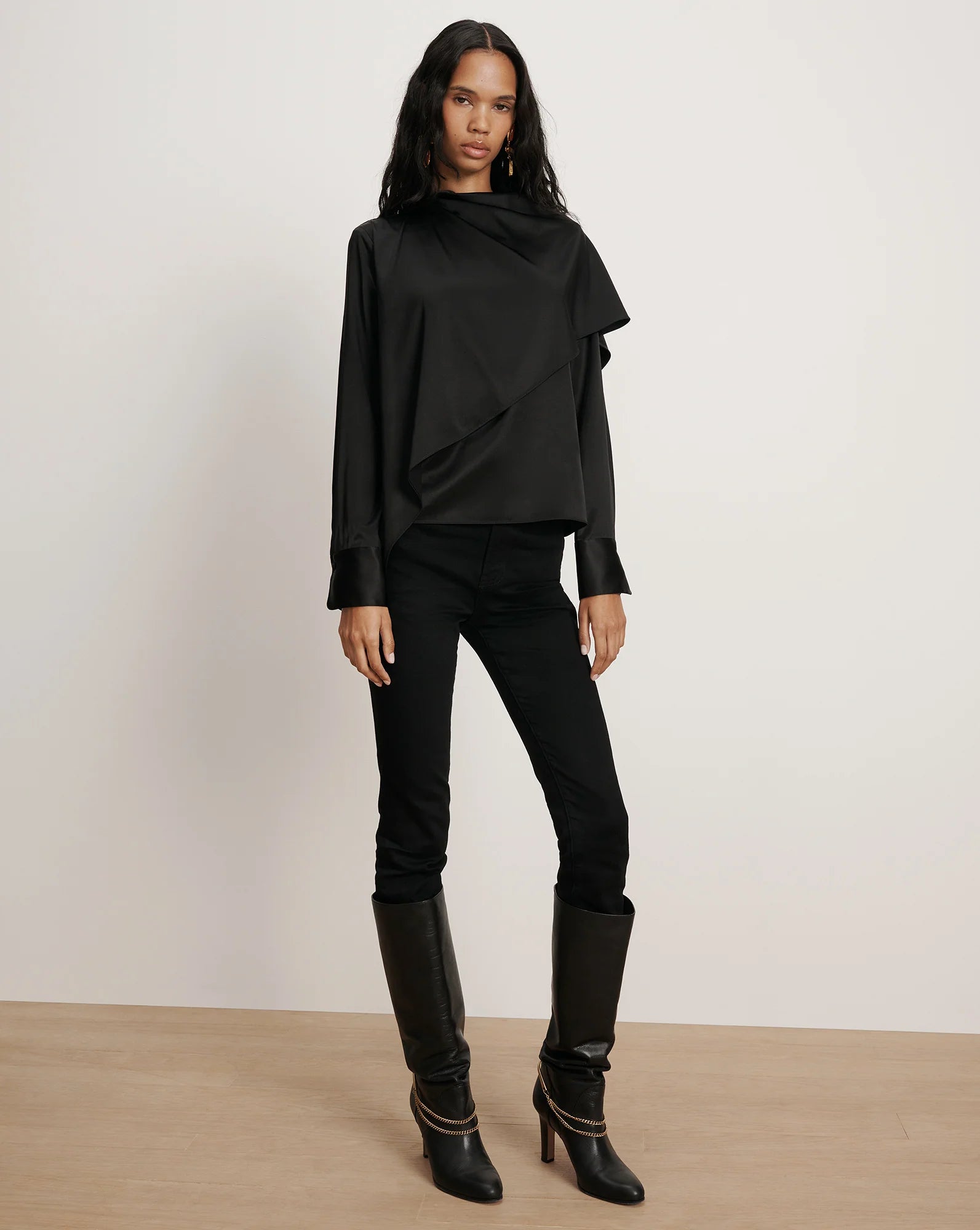 Daleney Scarf Blouse