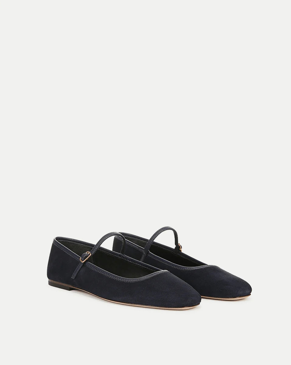 Ellie Suede Flat