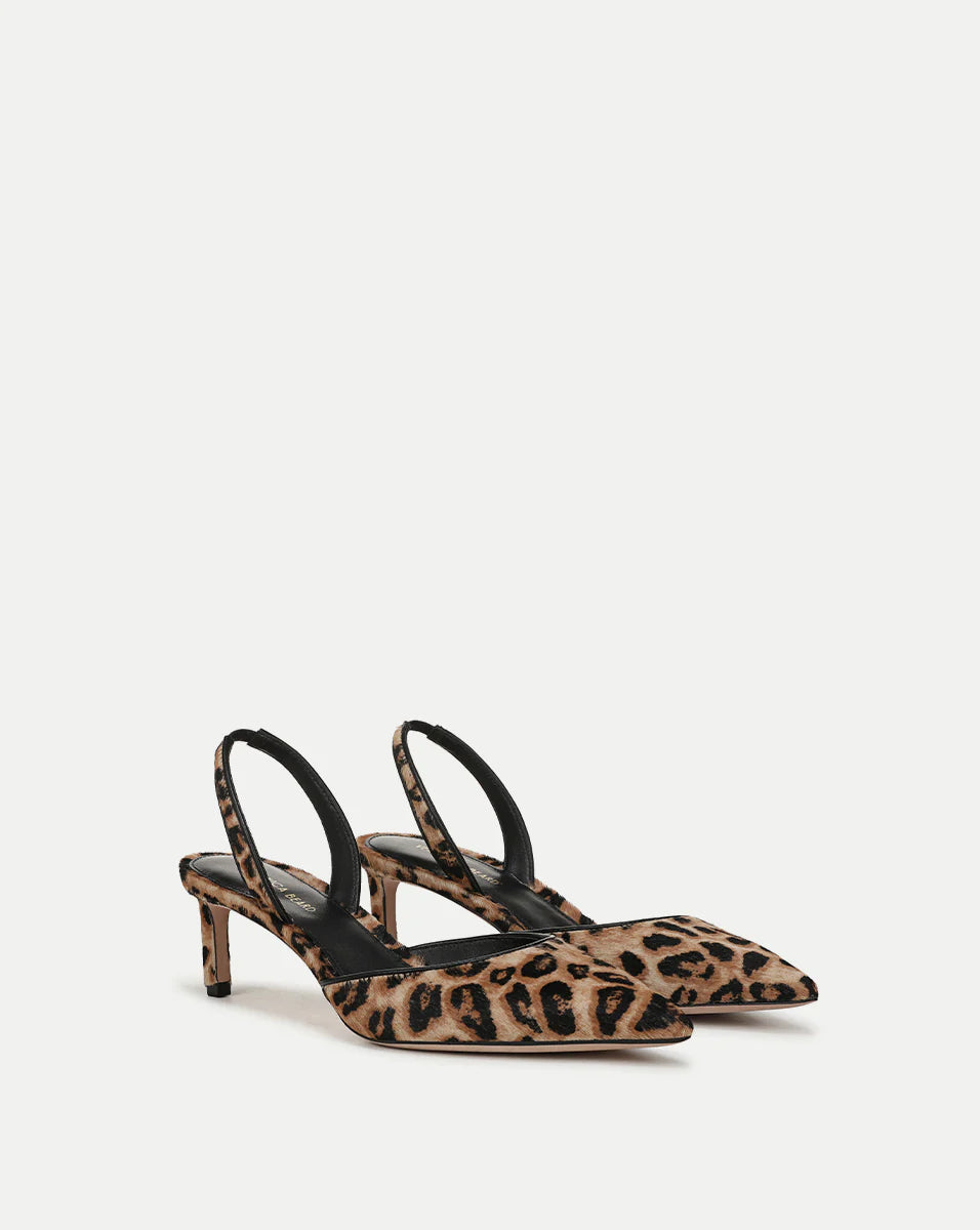 Caroline Suede Slingback Pump