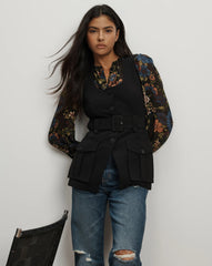 Becker Belted Vest