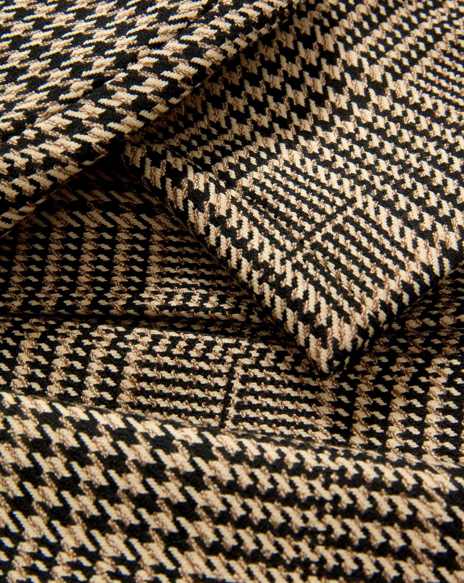 Pavaline Houndstooth Mini Skirt